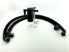 UPR Products Oil Clean Side Catch Can - Plug N Play - Satin (2015 - 2018 Dodge Hellcat / Demon / Redeye - 6.2L BWoody Intake) 5028-214-CSCC-1