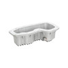 PPE Power HD Cast Aluminum Engine Oil Pan Raw Finish (2013 - 2018 Ram 1500 / 2011 - 2025 Durango / 2011 - 2022 Grand Cherokee 3.6L) 214052200