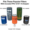 PPE Power Oil Filter Mount Billet Aluminum 114002100