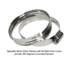 PPE Power Performance Red Silicone Upper and Lower Coolant Hose Kit (2001 - 2010 GM 6.6L Duramax) 119021200
