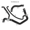 PPE Power Performance Orange Silicone Upper and Lower Coolant Hose Kit (2001 - 2005 GM 6.6L Duramax) 119025100