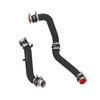 PPE Power Hot and Cold Side Intercooler Charge Pipe Kit Black Finish (2017 - 2019 GM 6.6L Duramax) 115026020
