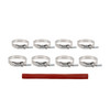 PPE Power Cold Side Intercooler Charge Pipe Kit - Raw Stainless Steel (2010 - 2012 Ram Cummins 6.7L) 215021600