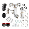 PPE Power Zilla Intake Manifold and Turbo Inlet Kit Polished Finish (2015 - 2016 Powerstroke 6.7L) 315053030