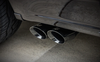 MagnaFlow SPEQ Series cat-back exhaust for 2021-2026 Ford F150 5.0L and 2021-2023 2.7L. Features no-drone tech and black chrome tips.