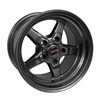 Race Star 92 Drag Star 17x7 Bracket Racer Wheel - 5x4.75 BC 4.88 BS - Gloss Black (GM) 92-770249B