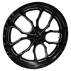 Race Star 17x3.50 64 Pro Forged Wicked Spindle Mount LG Strange Wheel Black Anodized / Machined 64-73500172LB