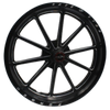 Race Star 65 Pro Forged Stryker 15x3.50 Wheel - 1.13 BS - Black Anodized / Machined (Spindle Mount - Lg Strange Bearing) 65-53500172LB