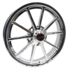 Race Star 65 Pro Forged Stryker 17x3.50 Wheel - 2.25 BS - Polished (Ford - Lug Mount) 65-73545202P