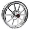Race Star 65 Pro Forged Stryker 17x3.50 Wheel - 2.25 BS - Polished (GM - Lug Mount) 65-73547202P