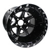 Race Star 72 ValStar 15x10 Wheel - 5x4.75 BC 5.50 BS - Double Beadlock - Black / Machined Accents (GM) 72-510475521B