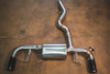 Valvetronic Valved Axleback Exhaust System - Stainless Steel - Black Tips - 3.5 Outlet (2019 - 2024 BMW 330i G20 / 430i G22 / G23) BMW.G20.330i.AXL.BR.BLK