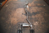 Valvetronic Equal Length Valved Sport Exhaust System - Stainless Steel - 4 Brushed Steel Tips - 3.5 Outlet (2015 - 2018 BMW M3 F80 / 2015 - 2020 BMW M4 Coupe F82 / Convertible F83) BMW.F8X.M3.M4.VSES.BR.BRSH