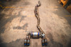 Valvetronic Equal Length Valved Sport Exhaust System - Titanium - 4 1x1 Carbon Fiber Tips - 3.5 Outlet (2015 - 2018 BMW M3 F80 / 2015 - 2020 BMW M4 Coupe F82 / Convertible F83) BMW.F8X.M3.M4.VSES.TI.RC