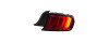Raxiom 15-23 Ford Mustang Euro Style LED Tail Lights- Gloss Black Housing- Red Lens - 412123 Photo - Primary