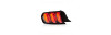Raxiom 15-23 Ford Mustang Euro Style LED Tail Lights- Gloss Black Housing- Red Lens - 412123 Photo - Primary