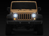 Raxiom 07-08 Jeep Wrangler JK Hi Output LED Headlights/Angel Eye DRL- Black Housing- Clear Lens - J211420 User 1