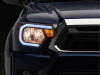 Raxiom 12-15 Toyota Tacoma Axial Series Headlights/Seq LED Bar- Black- Clear Lens - TT21848 Photo - Primary