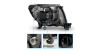 Raxiom 05-11 Toyota Tacoma Axial Series Switchback Proj Headlights- Chrome- Clear Lens - TT23362 Photo - Primary