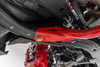 BMR Front Subframe Chassis Brace 2-Point Red (2024 - 2026 Mustang) CB771R