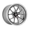 Weld S85 RT-S 17x9.5 Wheel - Non Beadlock - 5x4.75 BP 7.3 BS +52 ET - Black Center Polished Shell 85MB7095B73A