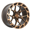 Rohana 20x11 RFX19 Wheel - 5x112 BP 18 ET - Machine Bronze RFX1920115112BZ18