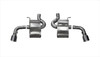 Corsa 2.75" Axle-Back Exhaust - Sport - 4.5" Single Polished Tips (2016 - 2024 Camaro SS) 14787