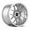 Apex EC-7 18x11 Race Silver flow-formed wheel for BMW with 5x120 bolt pattern and ET25 offset