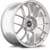 Apex EC-7RS 19x11 ET45 forged wheel in Race Silver finish for Porsche applications with 5x130 bolt pattern