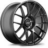 Apex EC-7RS 19x11 ET45 forged wheel in Satin Black finish for Porsche applications with 5x130 bolt pattern