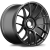 Apex EC-7RS forged wheel EC7RS1912ET46-CL-PS-NSBK. Lightweight 19x12 ET46 Satin Black Porsche Center Lock wheel with Sprint Line performance engineering.