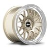 Apex ML-10RT 17x9 forged BMW wheel in Gloss Motorsport Gold with machined outer lip