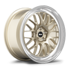 Apex ML-10RT 17x9 forged wheel in Gloss Motorsport Gold with machined lip for BMW 5x120 applications