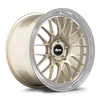 Apex ML-10RT 20x11 forged touring wheel in Gloss Motorsport Gold Machined Lip finish with 5x130 BP and ET50 for Porsche applications