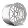 Apex ML-10RT 20x12 forged touring wheel in Race Silver Machined Lip finish for Porsche Center Lock applications