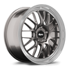 Apex ML-10RT 20x9 forged touring wheel in Anthracite Machined Lip finish with 5x130 BP and ET41 for Porsche applications
