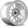 Apex ML-7RT 19x12 forged Porsche wheel in Race Silver Machined Lip with 5x130 BP and ET46 offset