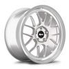 Apex ML-7RT 19x9 forged Porsche wheel in Race Silver Machined Lip with 5x130 BP and ET50 offset
