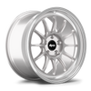 Apex SL-12RT 18x10 forged BMW wheel in Race Silver Machined Lip with 5x120 BP and ET25 offset