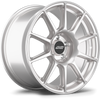 Apex SM-10 17x8.5 flow formed Audi Volkswagen wheel in Race Silver with 5x112 bolt pattern