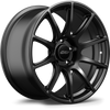 Apex SM-10 18x10 flow formed Porsche wheel in Satin Black with 5x130 bolt pattern