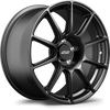 Apex SM-10 18x8.5 Satin Black flow-formed wheel for Audi and Volkswagen with 5x112 bolt pattern