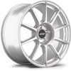Apex SM-10 18x8.5 Race Silver flow-formed wheel for Porsche with 5x130 bolt pattern