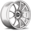 Apex SM-10 18x9 Race Silver flow-formed wheel for BMW with 5x120 bolt pattern
