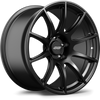 Apex SM-10 19x11 Satin Black flow-formed wheel with 5x120.65 bolt pattern and ET38 offset for Corvette applications