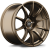 Apex SM-10 19x11 Satin Bronze flow-formed wheel with 5x112 bolt pattern and ET40 offset for Supra applications