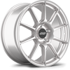 Apex SM-10 19x9 Race Silver flow-formed wheel for Porsche applications