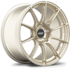 Apex SM-10RS 18x9.5 Motorsport Gold forged wheel with 5x114.3 bolt pattern and ET40 offset for Subaru applications