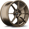 Apex SM-8RS 17x10 forged wheel in Satin Bronze with 4x100 bolt pattern ET43 part number SM8RS1710ET43-4100-541-NSBZ