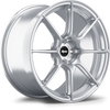 Apex SM-8RS 17x8 forged wheel in Brushed Clear with 4x100 bolt pattern ET40 and 54.1mm center bore SM8RS178ET40-4100-541-BC